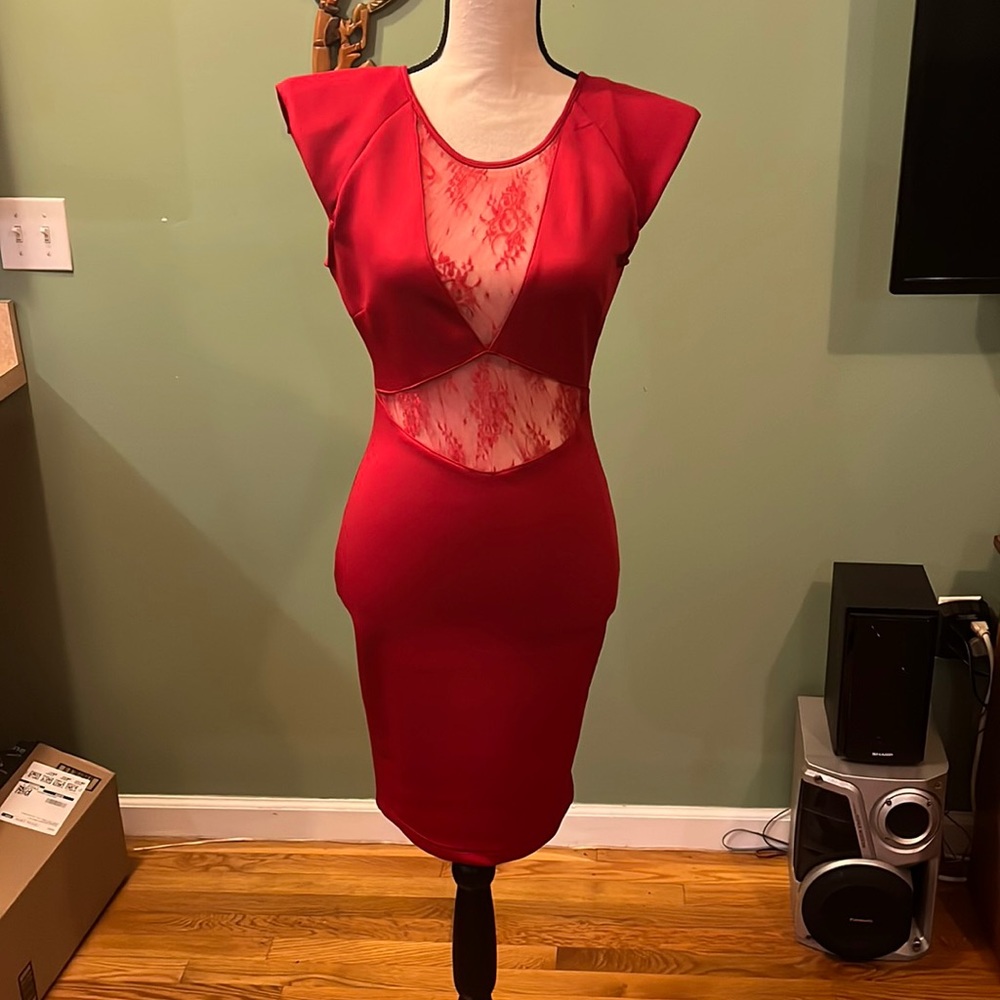 Red AX PARIS dress size 10